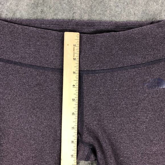 The North Face Womens Leggings Small Purple Heather Low Rise Capri Cropped - Picture 9 of 11